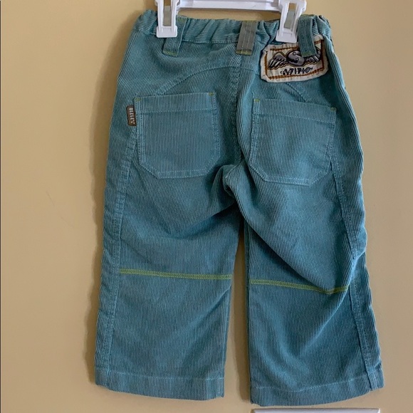 Oilily size EU 98 (3T-4T) Blue/teal corduroy - Picture 9 of 9